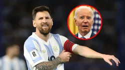 Lionel Messi no asistió a la Ceremonia para recibir la Medalla Presidencial de la Libertad.