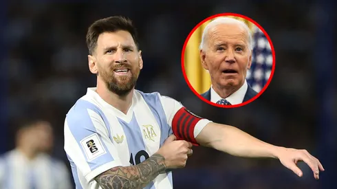 Lionel Messi no asistió a la Ceremonia para recibir la Medalla Presidencial de la Libertad.
