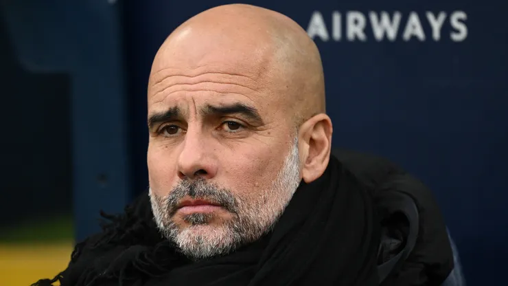 Pep Guardiola, entrenador del Manchester City.