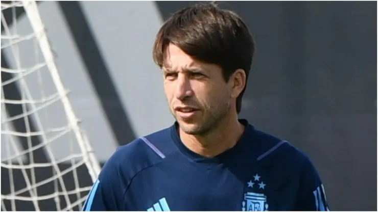 Diego Placente, entrenador de la Selección Argentina Sub 17.