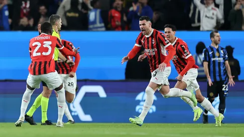 Milan le ganó sobre la hora al Inter.