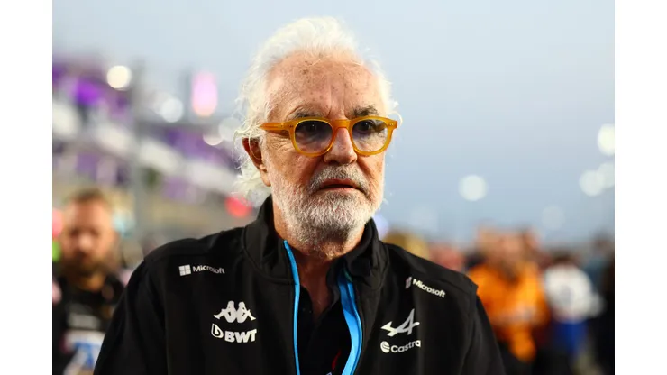 LUSAIL CITY, QATAR - NOVEMBER 30: Flavio Briatore, Executive Advisor to Alpine F1, looks on, on the grid prior to the Sprint ahead of the F1 Grand Prix of Qatar at Lusail International Circuit on November 30, 2024 in Lusail City, Qatar. (Photo by Mark Thompson/Getty Images)
