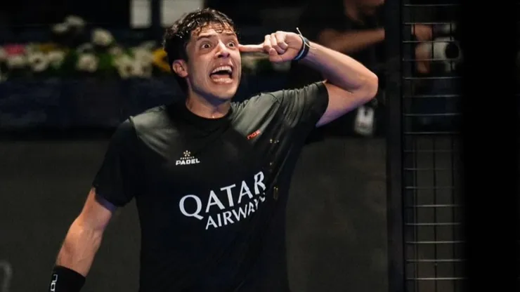 Agustín Tapia, el número 1 del pádel mundial.
