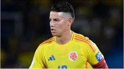 James Rodríguez, futbolista de la Selección de Colombia.
