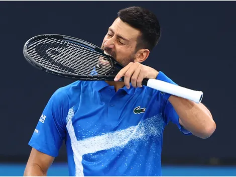 Djokovic encendió todas las alarmas antes de enfrentar a Zverev
