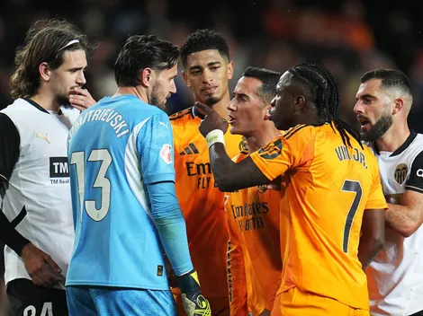 LaLiga sancionó a Vinícius Júnior tras su expulsión ante Valencia