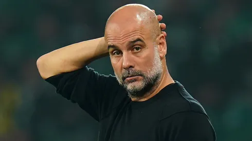 Pep Guardiola, entrenador de Manchester City.