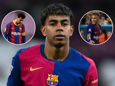 Lamine Yamal sorprende al elegir a Neymar por encima de Lionel Messi