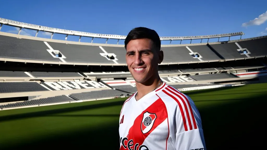 Matías Rojas llegó a River a comienzos de 2025. (Foto: Prensa River).