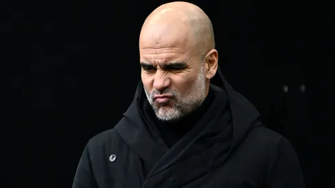 Pep Guardiola, entrenador de Manchester City.