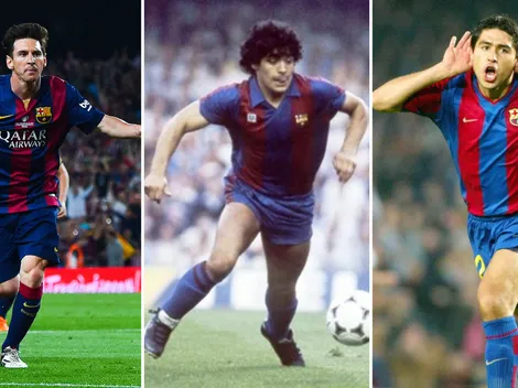 Barcelona venderá los armarios que usaron Messi, Riquelme y Maradona