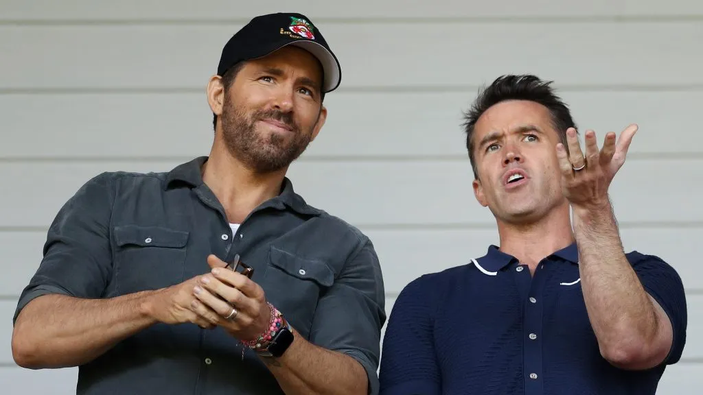 Ryan Reynolds y Rob McElhenney, son dueños de un porcentaje de las acciones de Alpine. (Getty Images)