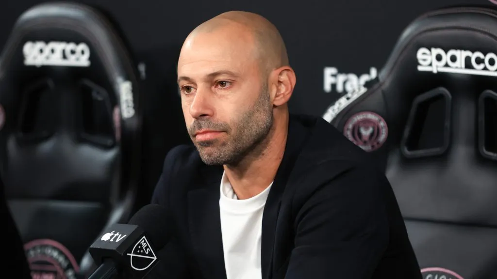 Javier Mascherano, entrenador de Inter Miami (Getty Images).