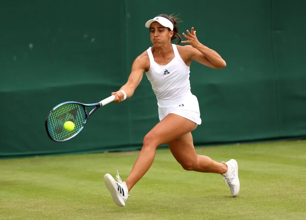 María Lourdes Carlé en el último Wimbledon. (Foto: Getty).