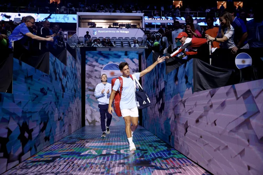 Sebastián Báez, uno de los tenistas argentinos más destacados de circuito. (Foto: Getty).