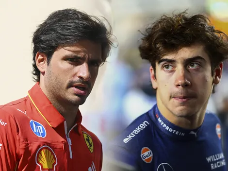 Carlos Sainz elogió a Colapinto tras su paso por Williams