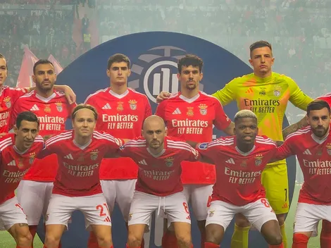 Ángel Di María volvió a ser campeón con Benfica