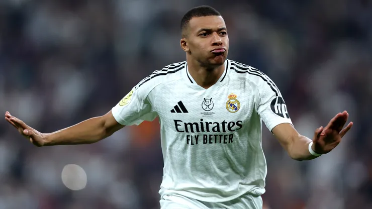 Kylian Mbappé, delantero de Real Madrid.