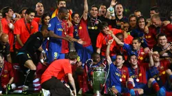 Barcelona campeón de la Champions League 2009.
