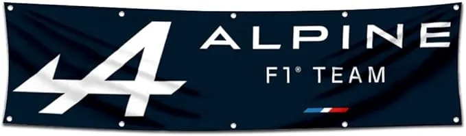 La bandera de Alpine.