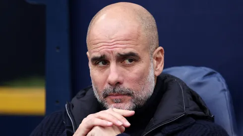 Pep Guardiola, entrenador de Manchester City.