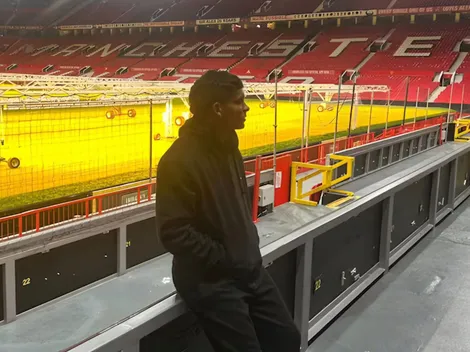 Old Trafford recibió a la nueva joya sudamericana del Manchester United