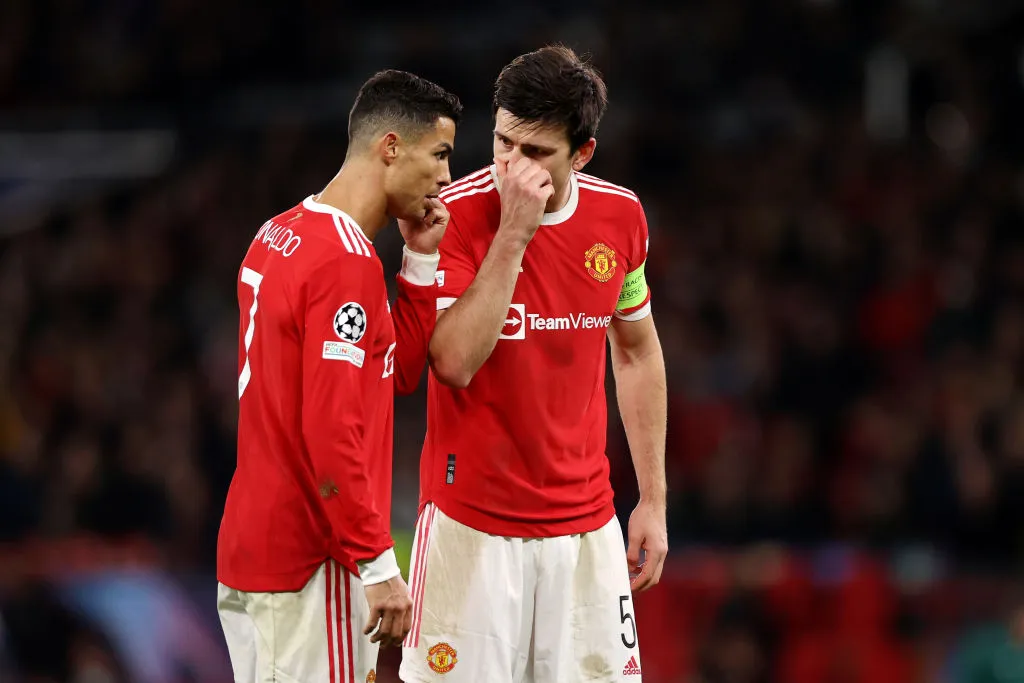 Cristiano Ronaldo y Maguire no tenían la mejor relación.