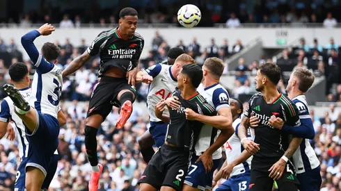 Gabriel Magalhães anotó el gol de la victoria del Arsenal por 1-0 en el último Clásico de Norte de Londres.