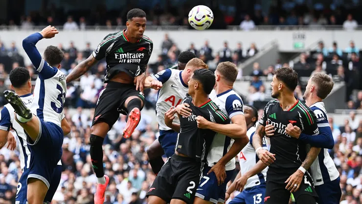 Gabriel Magalhães anotó el gol de la victoria del Arsenal por 1-0 en el último Clásico de Norte de Londres.