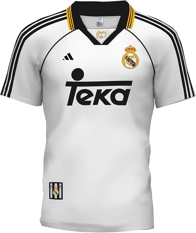 La camiseta del Real Madrid durante el 2000.