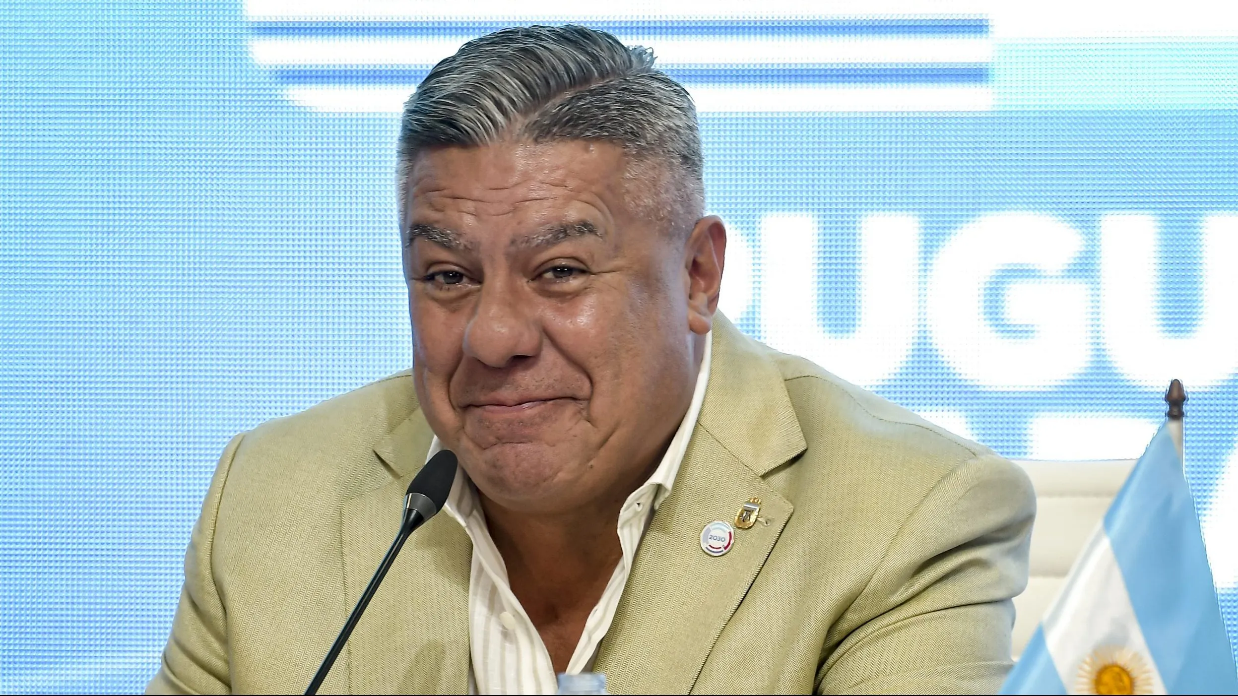 Claudio Tapia, presidente de la Asociación del Fútbol Argentino.