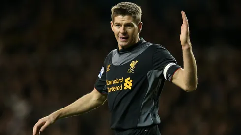 Steven Gerrard en Liverpool.