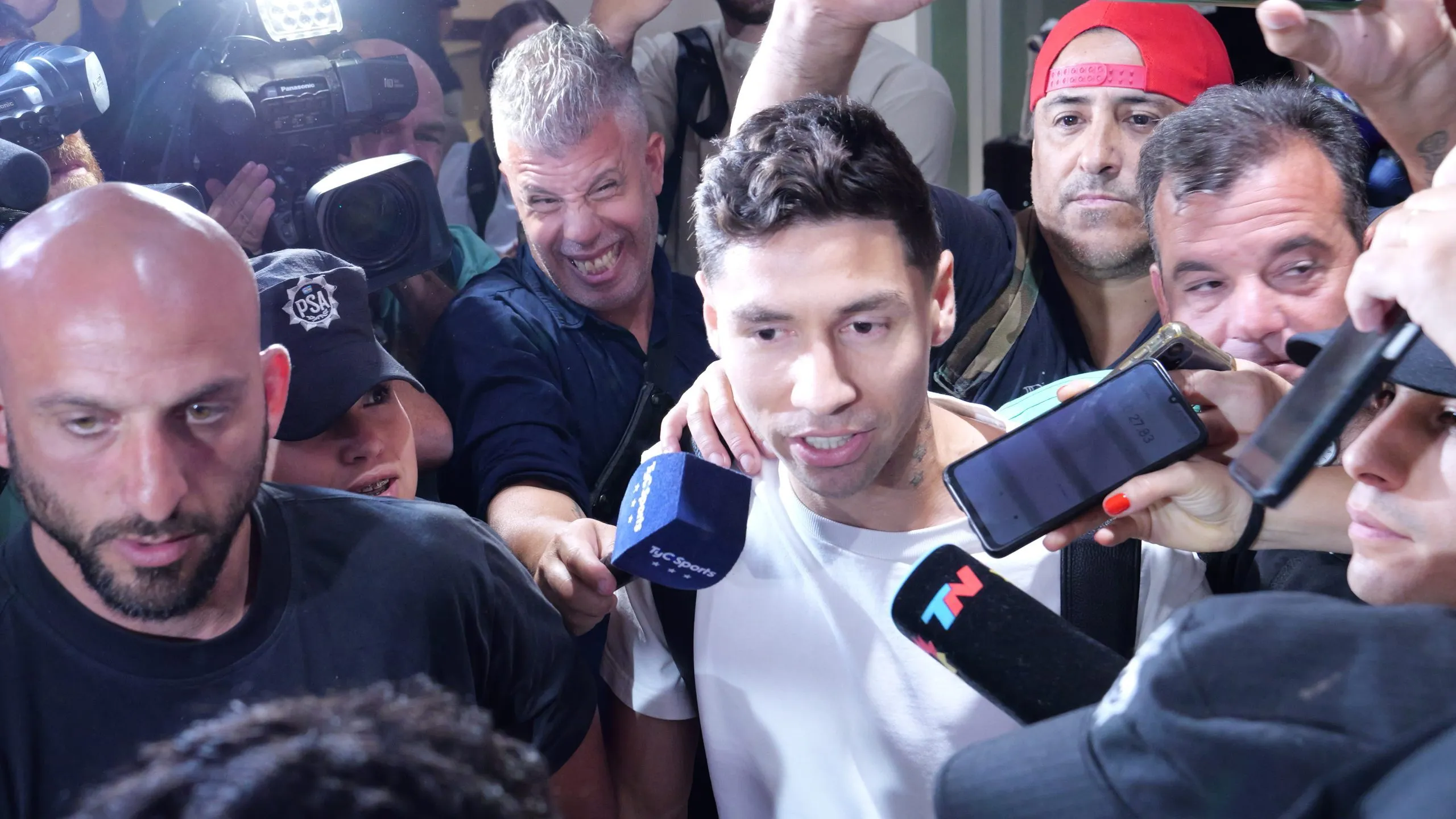 Gonzalo Montiel. (Foto: Miguel Alvarado – Bolavip).