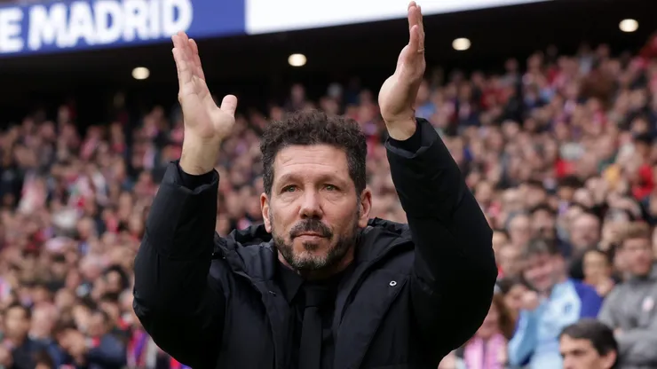 Diego Simeone recibió el premio al mejor DT del mes en LaLiga