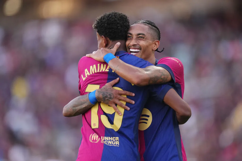 Raphinha destacó a Lamine Yamal, y cree que ganará 3 Balones de Oro.