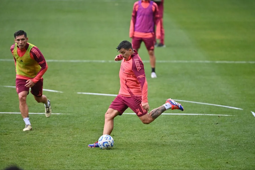 Último día de pretemporada en San Martín de los Andes para River, que mañana viaja a Concepción.