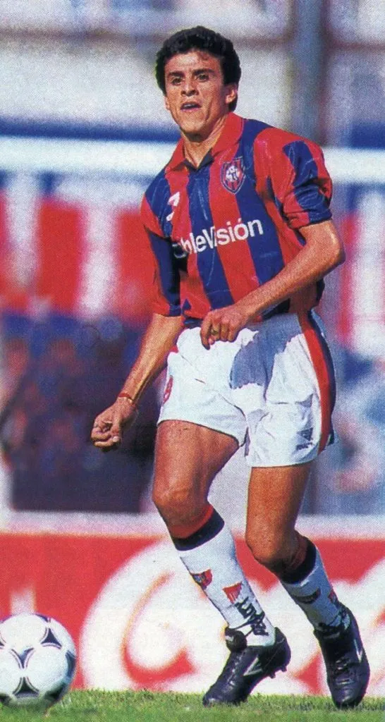 El Diablo fue campeón con San Lorenzo en 1995.