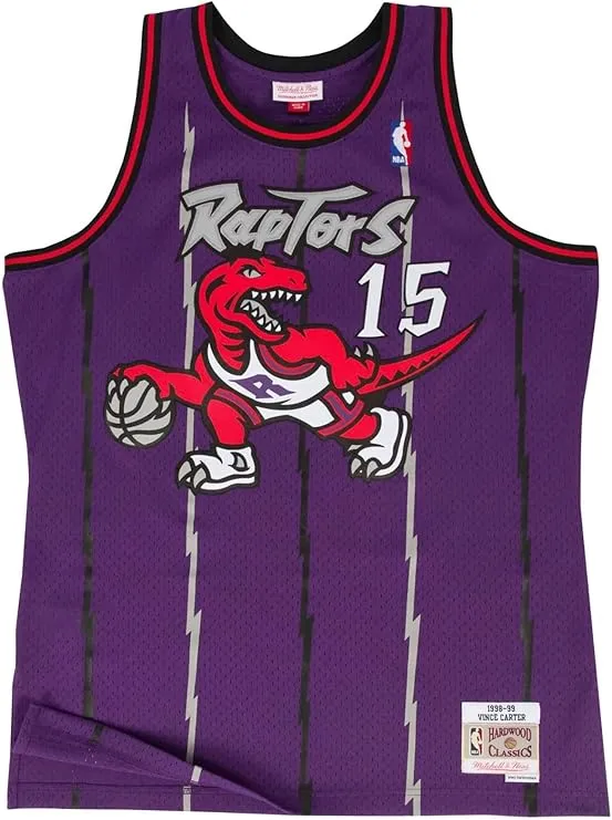 La camiseta retro de Toronto Raptors.