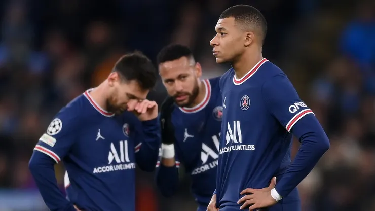 Messi, Neymar y Mbappé en PSG.
