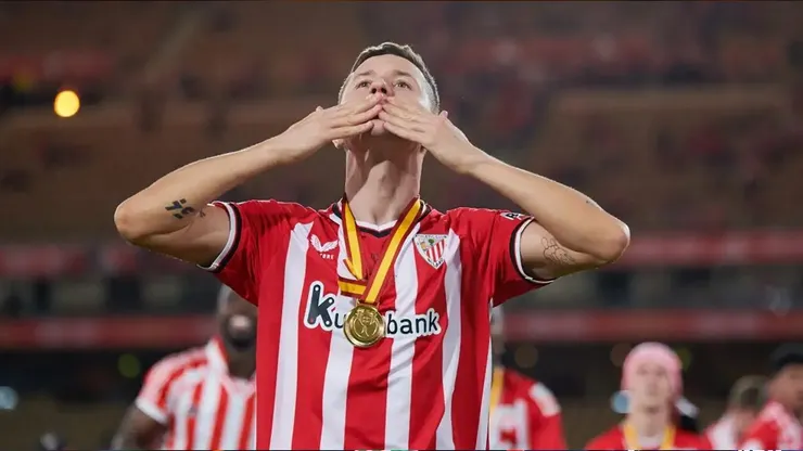 Ander Herrera se despidió del Athletic Bilbao