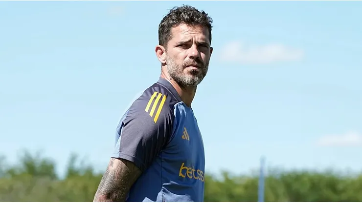 Fernando Gago, entrenador de Boca.