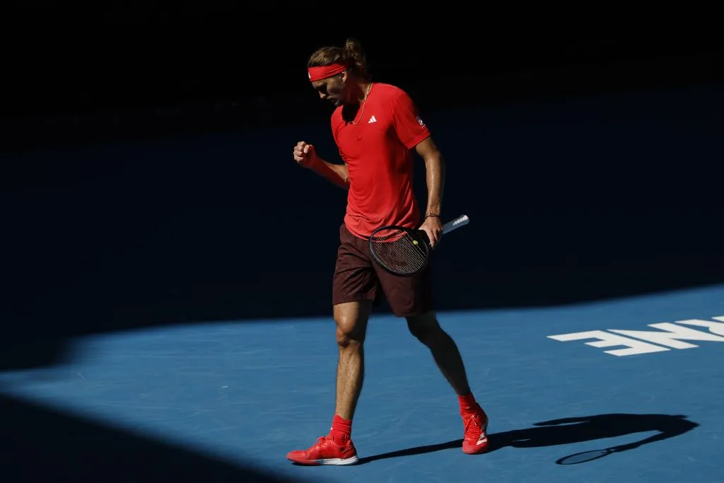 Zverev enfrentará a Ugo Humbert por la cuarta ronda del Abierto de Australia. (Foto: Getty).