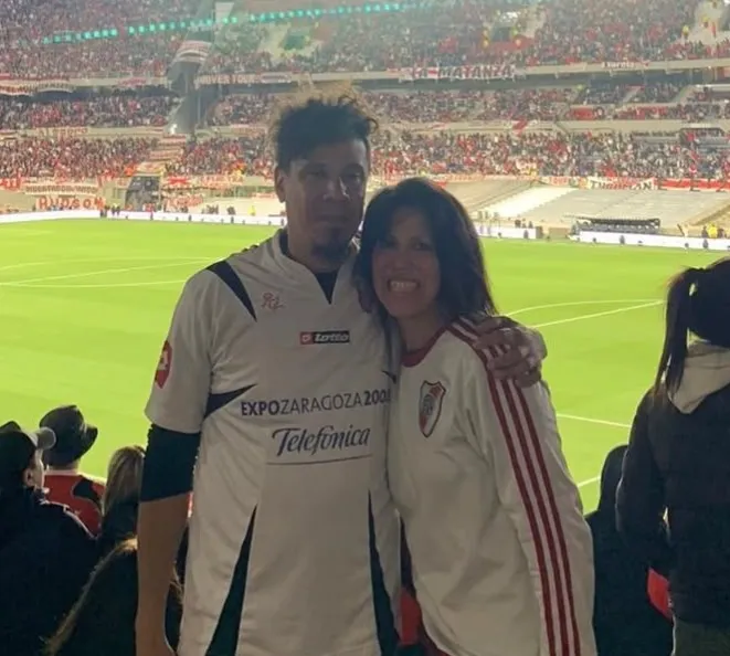 Gastón en la despedida de Ponzio. (Foto: Instagram)