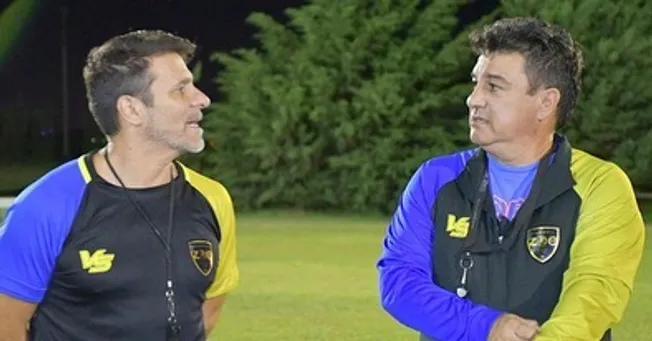 Los hermanos Graieb estuvieron trabajando con el Zoe Atletic Club. Foto IG.