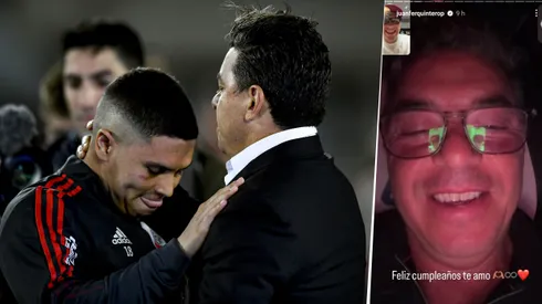 La videollamada entre Gallardo y Juanfer Quintero por sus cumpleaños