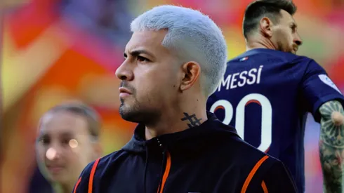 Facundo Medina defendió a Messi en Francia.