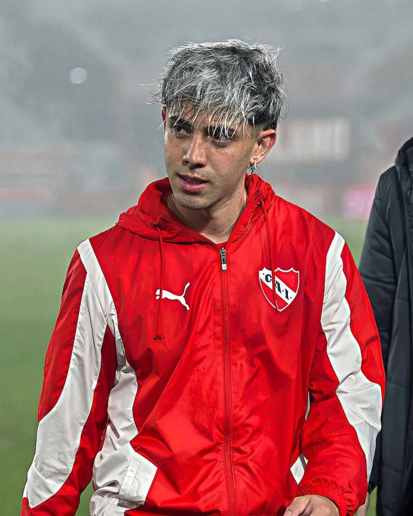 Santiago Toloza intimó a Independiente. (Foto: Instagram chinotoloza10)