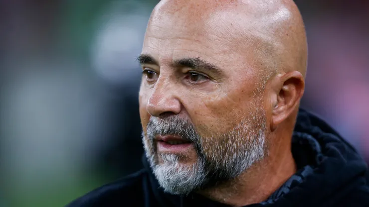 Jorge Sampaoli, en mal momento.