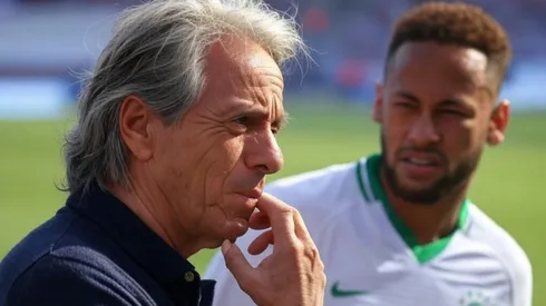 Jorge Jesús había cuestionado a Neymar.