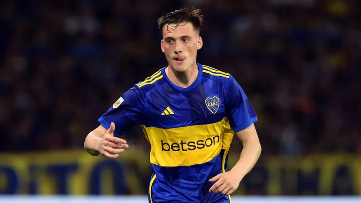 Jabes Saralegui, volante durante su estadía en Boca, actualmente en Tigre. (Getty Images)